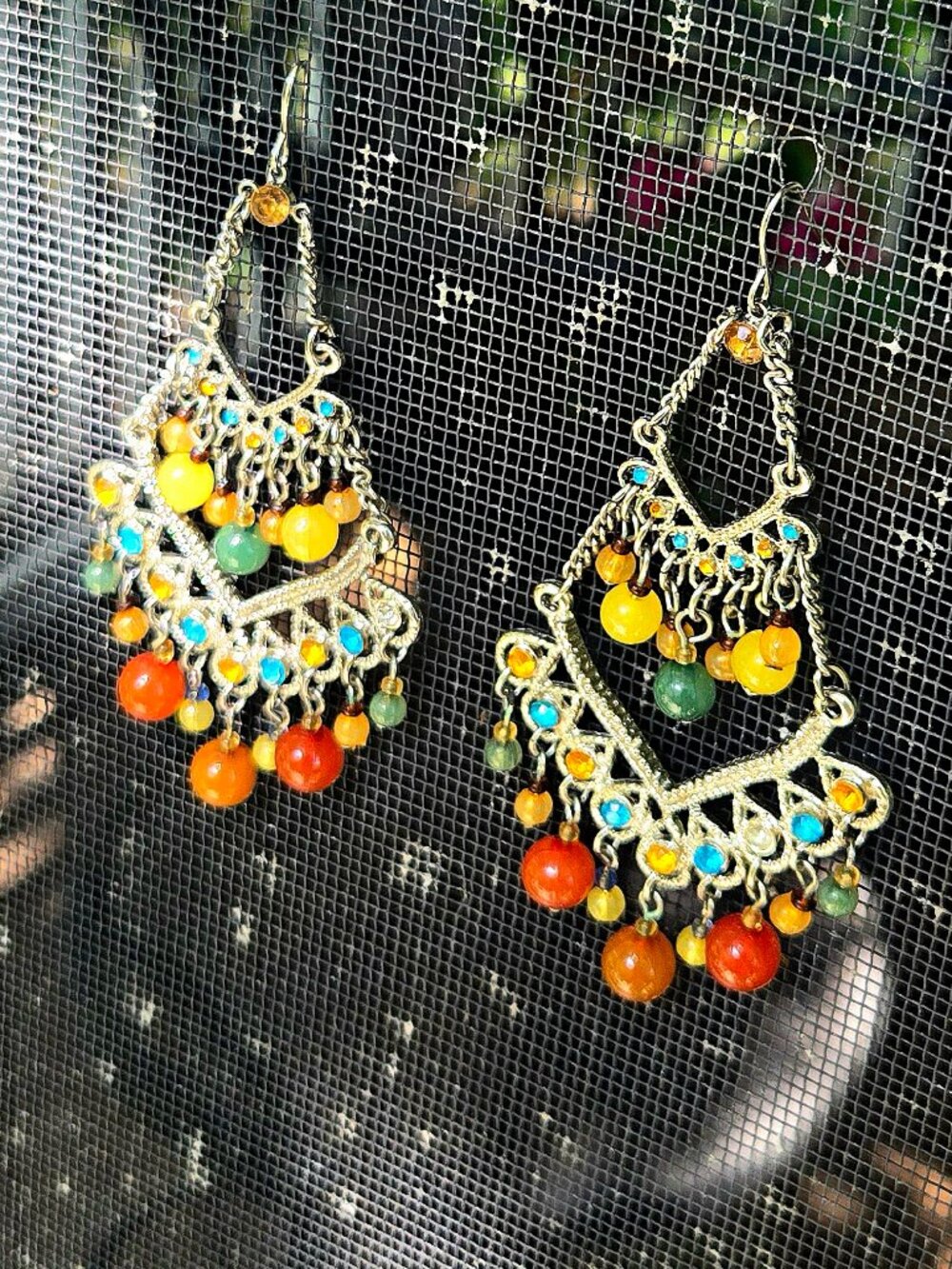 Chandelier earrings